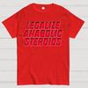 Anabole Steroide Baumwolle Sommer Lässig Kühl Locker T-Shirt