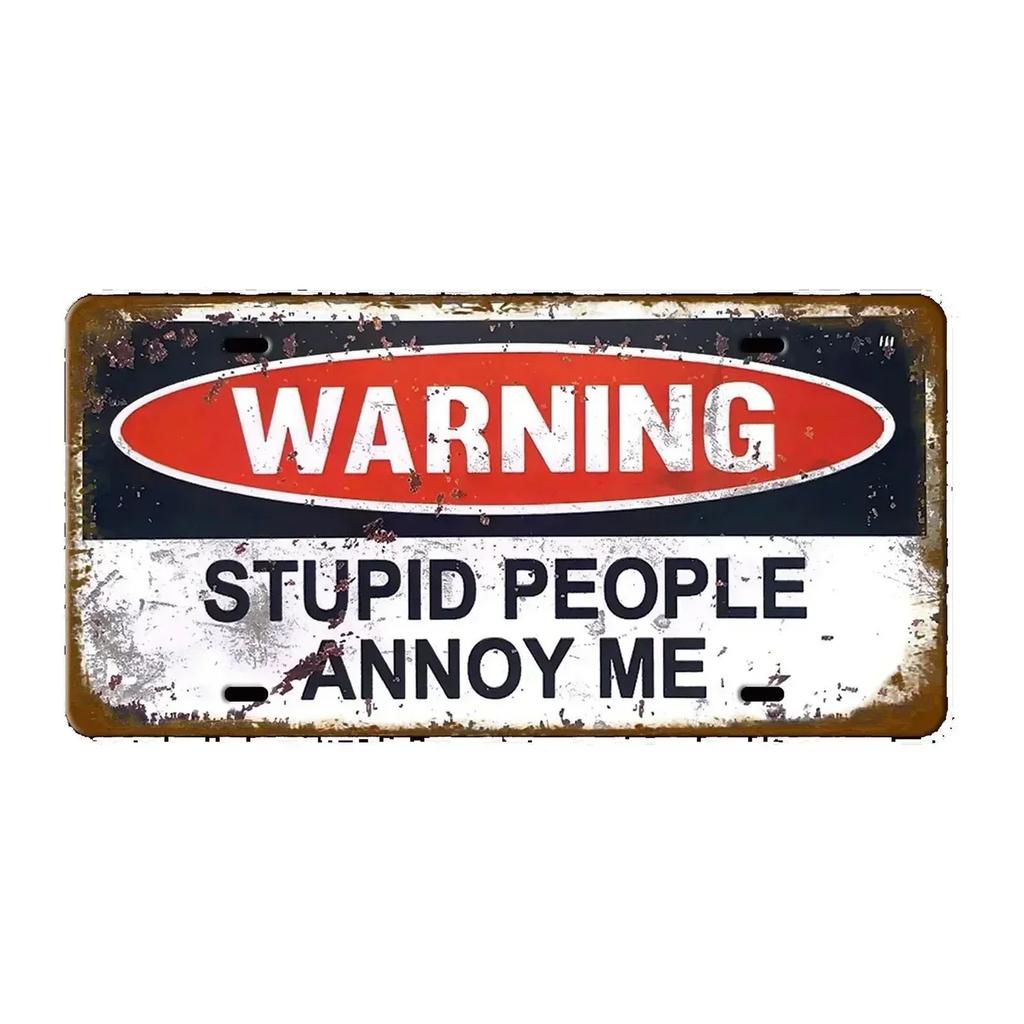 No Smoking Caution Signs: Metal Aluminum Vintage Decor for Garage & Clubs