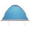 Camping Tent with Roof and Air Ventilation Blue 275 x 215 x 125 cm