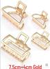 High-End Metal Butterfly Hair Clip for Women - Large, Elegant 2024 Style Shark Clip
