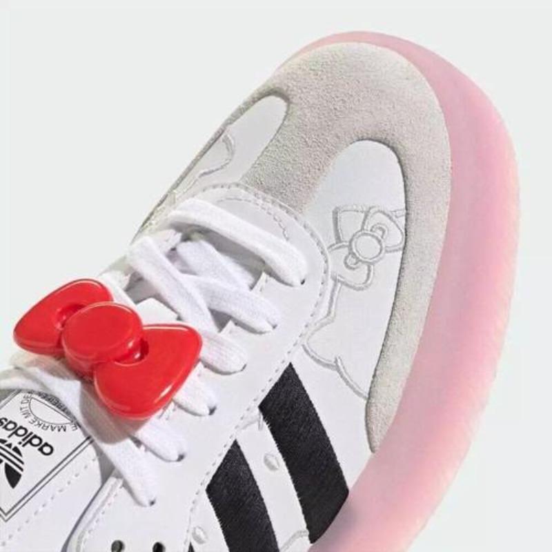 adidas Hello Kitty x Sambae White Black Clear Pink W - IG4450