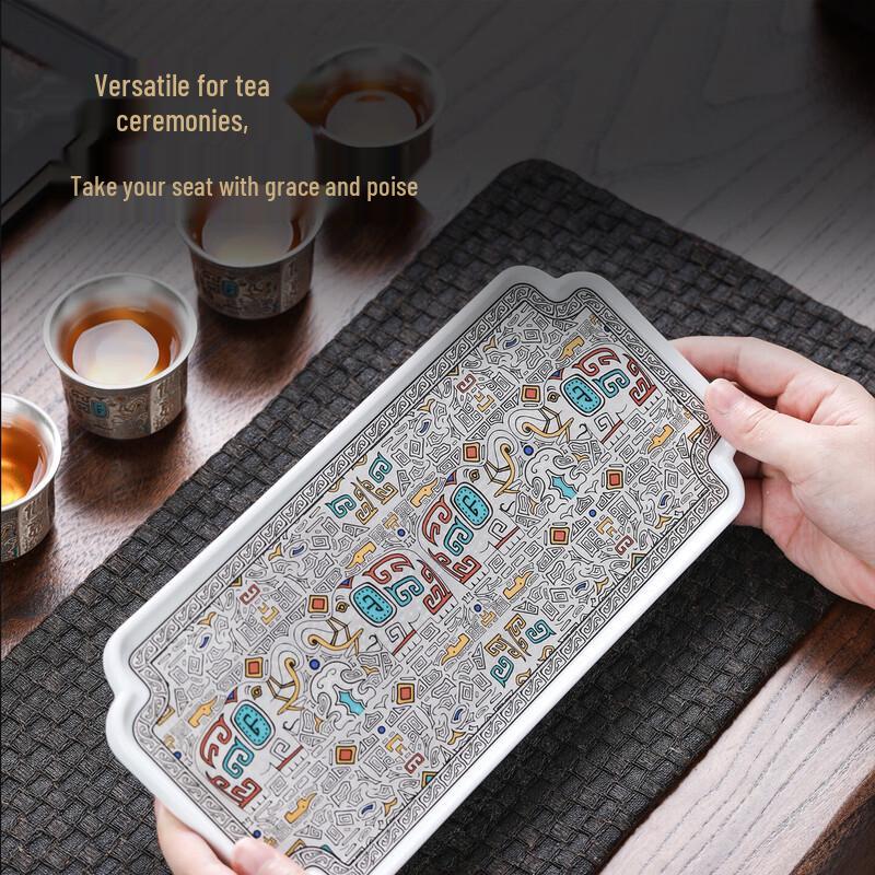 Gongli Forbidden City Wuxiang Silver Tea Set