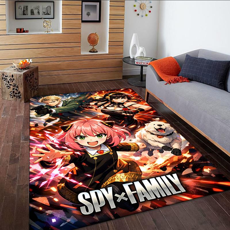 Fantasy Battle Anya  Carpet, Kitchen Rugs, Yoga Mat, Non-Slip Mats, Rug for Bathroom, Living Room Bedroom, Camping Rugs Christmas Gift