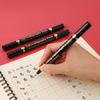 Versatile Double-Headed Pens: Ultra-Fine, Medium, Large Regular Script, Sutra Copying, and Character Practice Calligraphy Soft Brush Set
