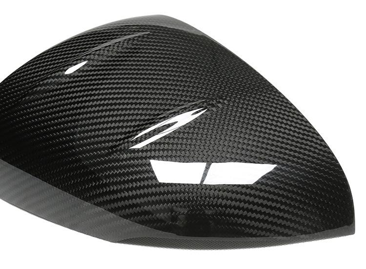Dry Carbon Fiber Black Rearview Mirror Shell Cover for Mercedes-Benz W177 New A-Class W118 CLA SL