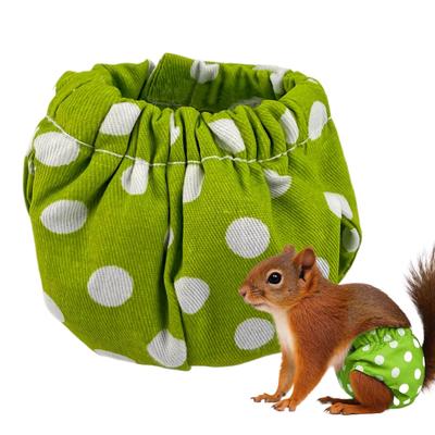 Squirrel Diapers Highly Absorbent Leak-proof Bunny Diapers for Rabbits for Gerbils Mice Degus Ferrets Hamster Chinchillas