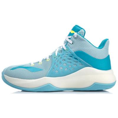 Li Ning Sonic 7 Sonic Team Edition Shock Absorption Non-Slip Wear-Resistant Low-Top Basketball Shoes Men Basketball Shoes Stone-Blue ABPP029-2