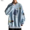 Men's Korean Long-Sleeve Trendy Sweatshirt - Autumn & Spring Inner Wear