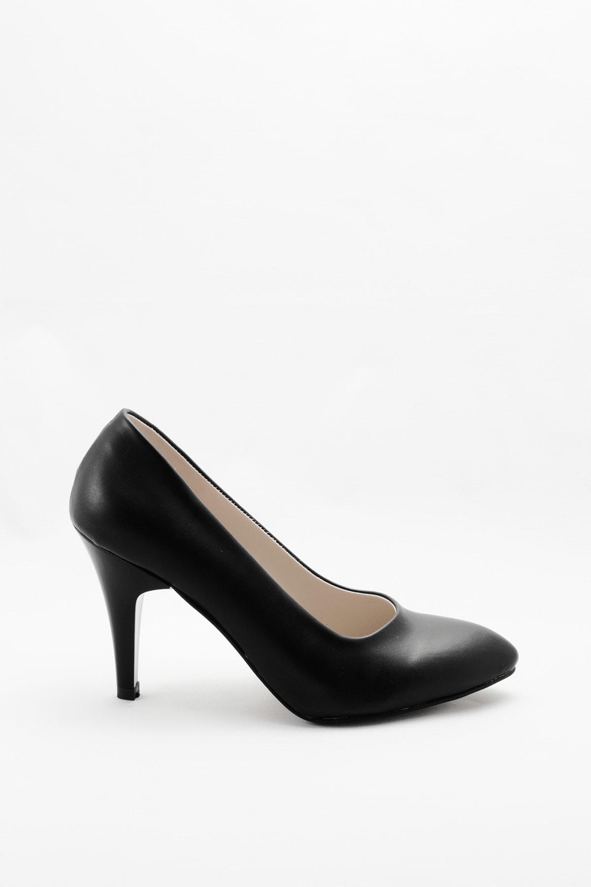 

Жіночі модні чорні класичні туфлі на підборах для вечірки 33