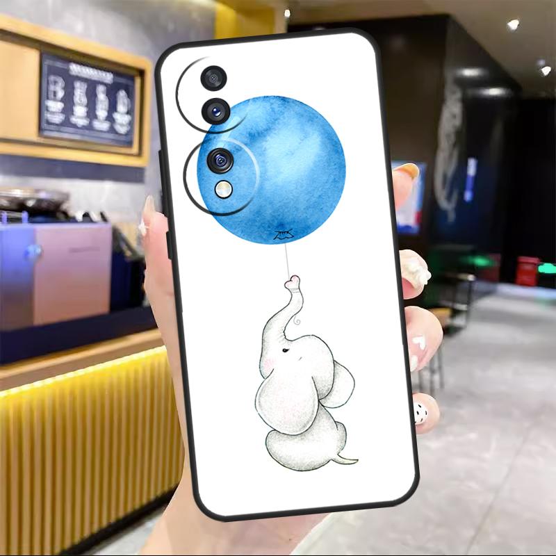 

Cute Elephant For Honor Magic 8 7 6 5 Lite Case For Honor 200 400 Pro 50 70 90 X8c X8b X9a X9b X9c Win RT Honor 200 Lite