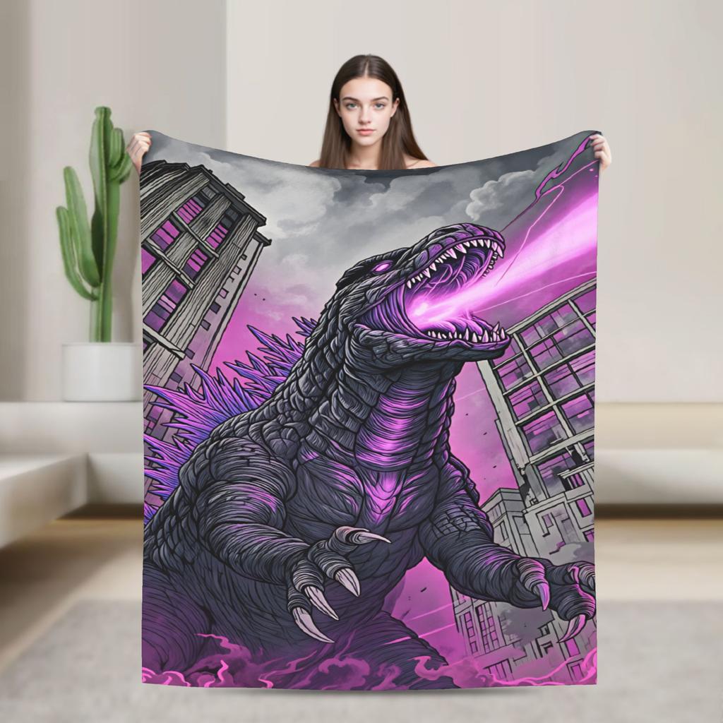 M-Monster King Blanket Quality Soft Warm Throw Blanket Winter Girls Boys Couch Bed Fashion Bedspread