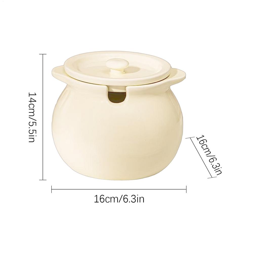 Керамические банки для хранения жира 50 унций, банка для жира с фильтром / Контейнер для беконового жира, банка для масла, горшок-фильтр для масла, контейнер