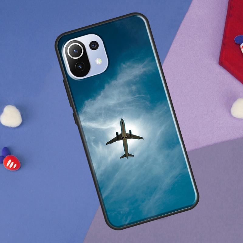 Aircraft Airplane Fly Travel Cover For Xiaomi 14 13 Ultra 11T 12T 13T 14T Pro POCO X7 Pro X3 X5 F3 F5 F6 M6 X6 Pro Case