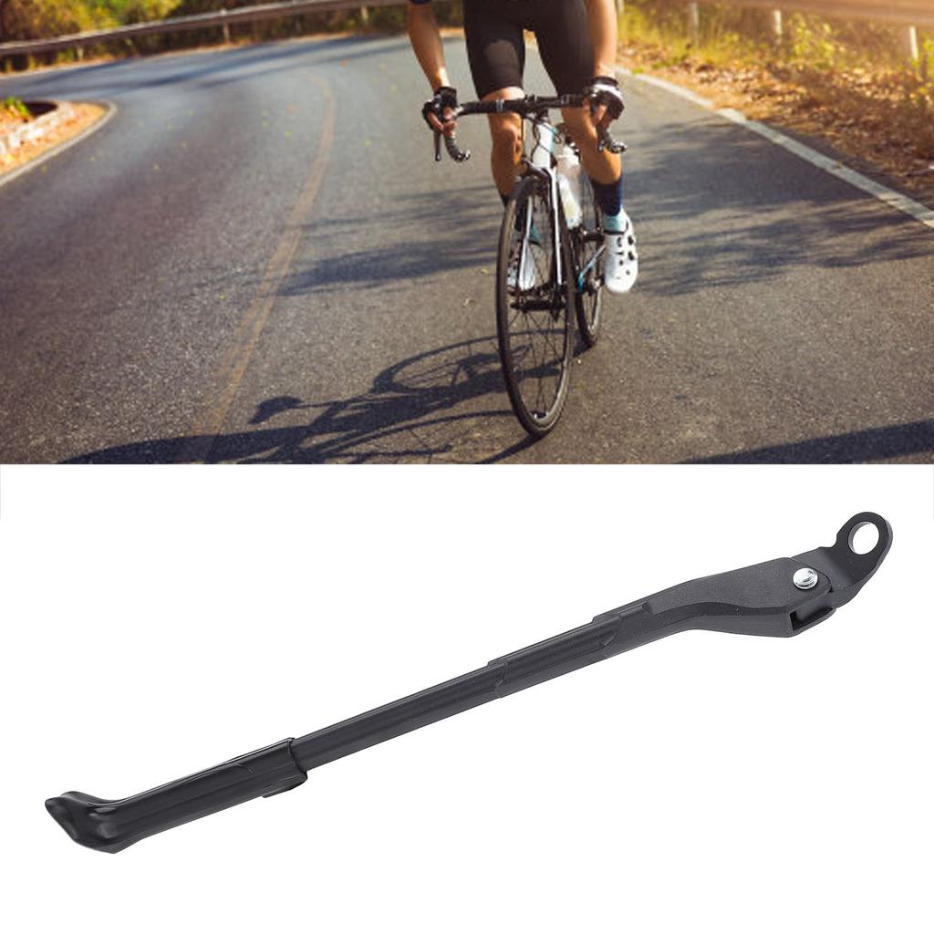Adjustable Kickstand Aluminum Alloy Slip Resistant Easy Installation Cycling Rear Side Kick Stand for 22-29 Inch 700C