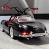 1:18 Mercedes Benz 300SL Classic Sports Vehicle Alloy Car Model Diecast Toy With Sound And Light Vehicle Decoration For Kid Gift