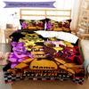 3pcs Custom Name Five Nights At Freddy's Bedding Set Duvet Cover Closure Includes 1 Duvet Cover & 2 Pillowcases, Soft and Comfortable for All Seasons.