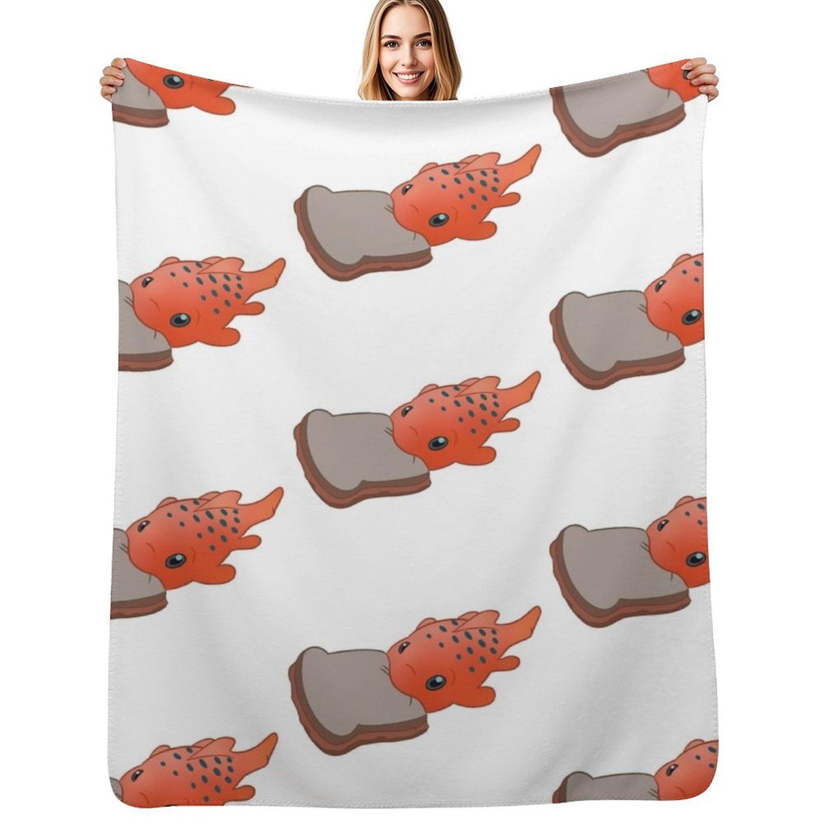 

Pudge Throw Blanket Lightweight Warm Blanket for Indoor Outdoor Use 75x100cm