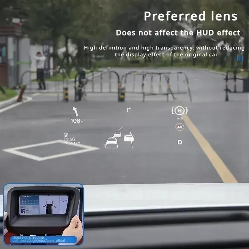 Car HUD Head Up Display Protective Cover Frame For Leading Ideal Li Lixiang MEGA 2024Interior Accessories