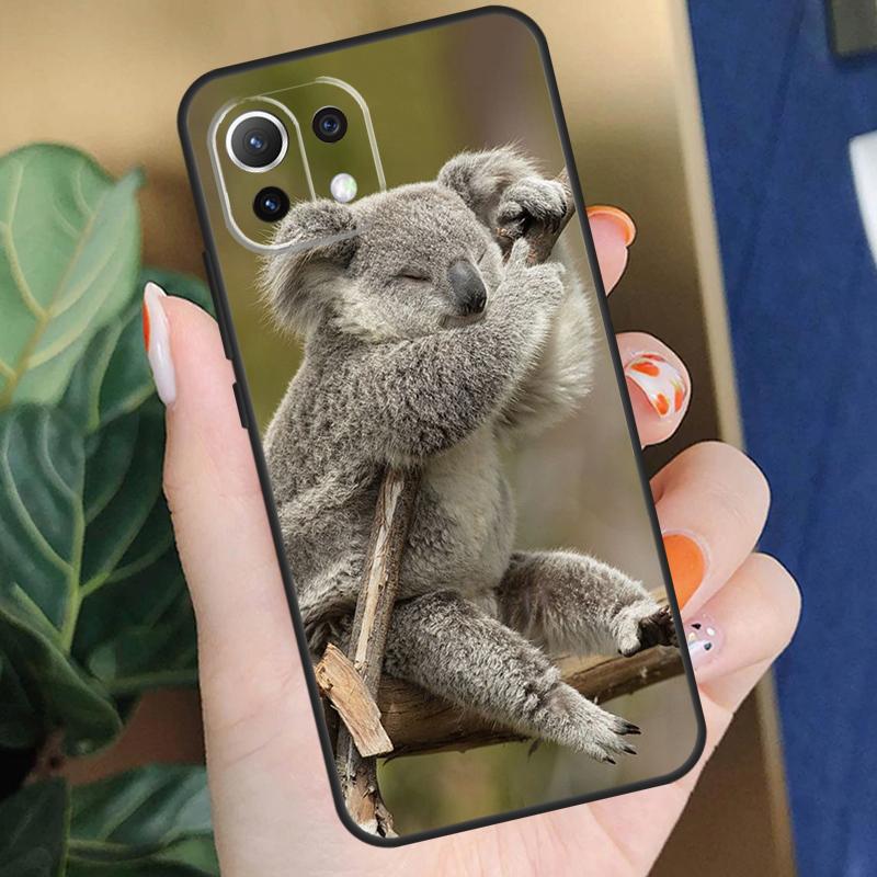 Koala Case For Xiaomi 15 14 Ultra 13T 14T 15T Pro 17 Pro Max POCO X7 Pro X5 X6 F5 F6 F7 F8 Coque