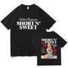 Sabrina Carpenter Short N Sweet Live On Tour 2024 TShirt Fashion Unisexs Aesthetics Retro TShirt Neutral Casual TShirt