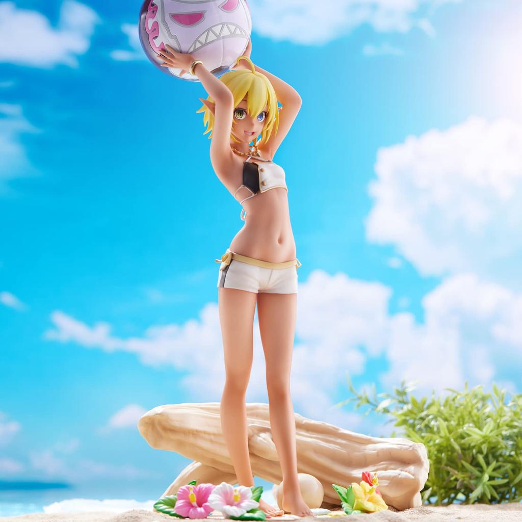 UNION CREATIVE "Overlord" Aura Bella Fiora So-bin Ver. Non-scale PVC & ABS Painted Finished Figure, Yellow, Total Height Approximately 320mm (body 260