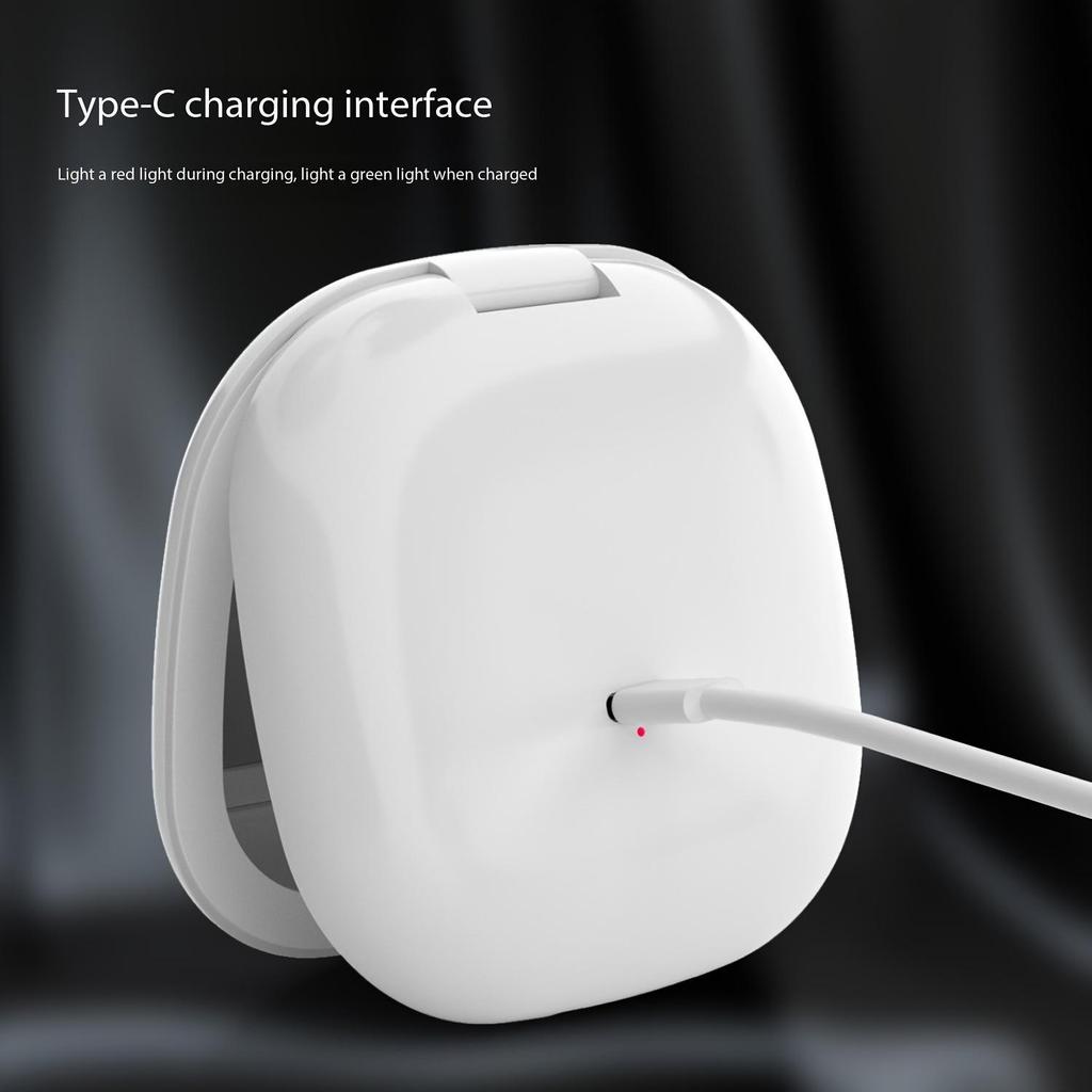 LED Foldable Double-Sided Makeup Mirror with USB Charging