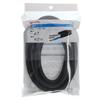 Amon Corrugated Wiring Tube, 7mm Diameter, 2m Length (Cable Protection, Cord Cover, Slit Type) 1116