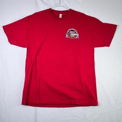 Alstyle Biker T-Shirt 79th Annual Sturgis Rally & Races 2019 Mens L Red Y2k 80s Unisex T-Shirt