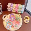 Children's Hair Ties Non-Damaging Towel Rings Elastic Hair Bands Little Girls Ponytail Rubber Bands