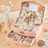 Children's Princess Jewelry Set Jewelry Box Girls Baby Girls Hair Accessories Storage Box