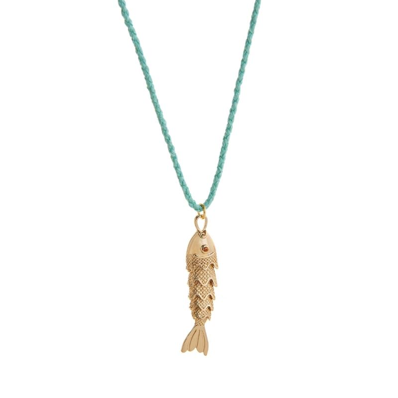 

2025 Trendy Adjustable Fish Pendant Neck Chain Fashionable Necklace Women Jewelry Gift Accessory