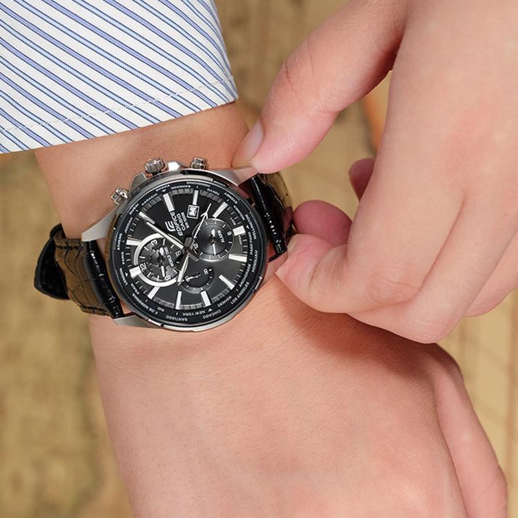 Casio Men EDIFICE Black Watch EFR-304BL-1AVUPF