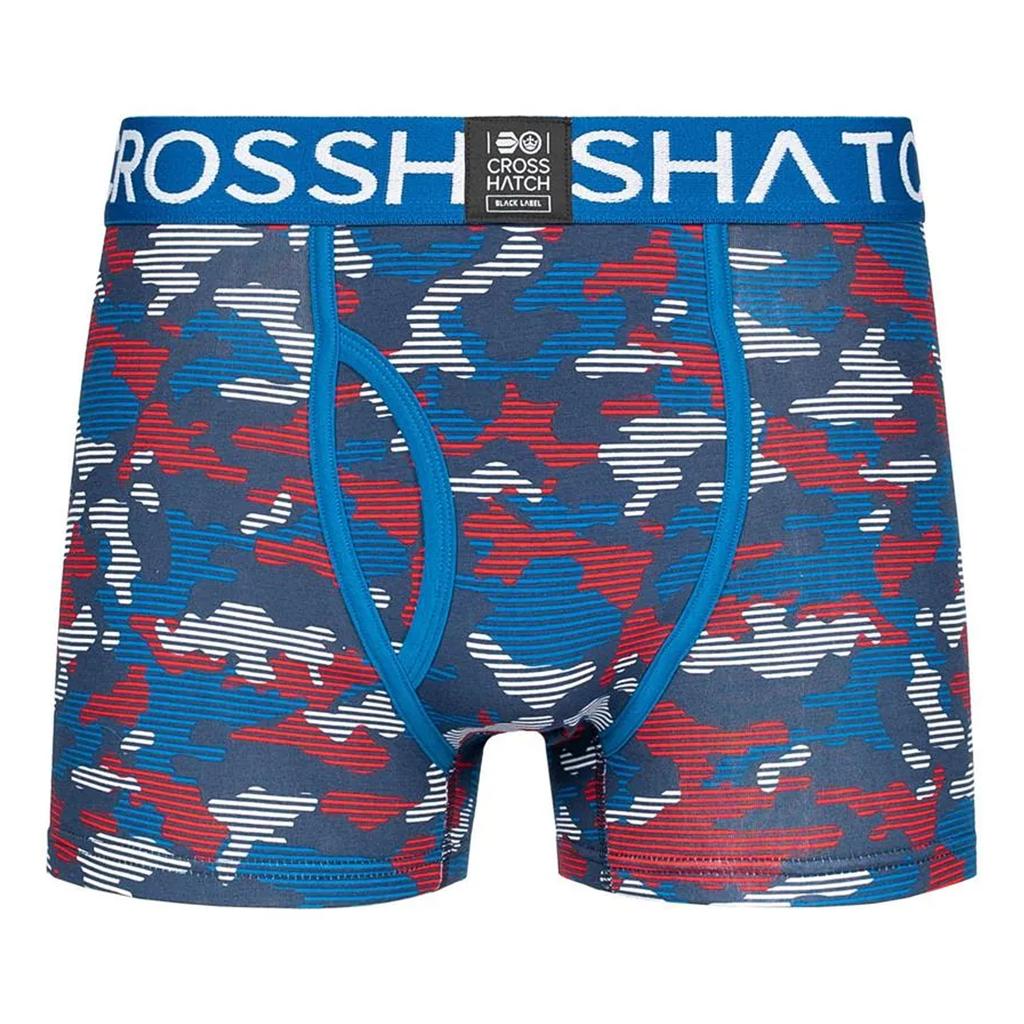 Crosshatch Mens Linamo Open Fly Boxer Shorts