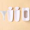 1PC Double Layer Nail Glitter Powder Recycle Box Nail Tool Dust Collector Sequin Rhinestone Container Holder Manicure Storage Case