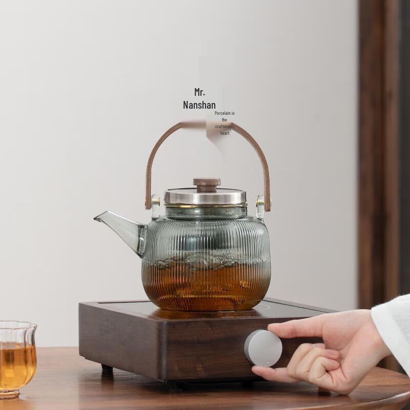 Mr. Nanshan Vajra Palm Glass Tea Brewing Set