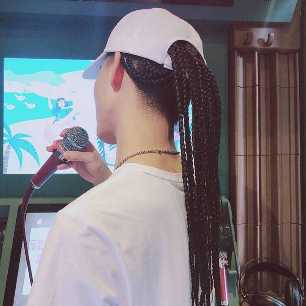 Daily Wear Wig Hair Dreadlocks Cap Baseball Cap Braid Sun Visor Hats Wig Hip Hop Hat Summer Unisex