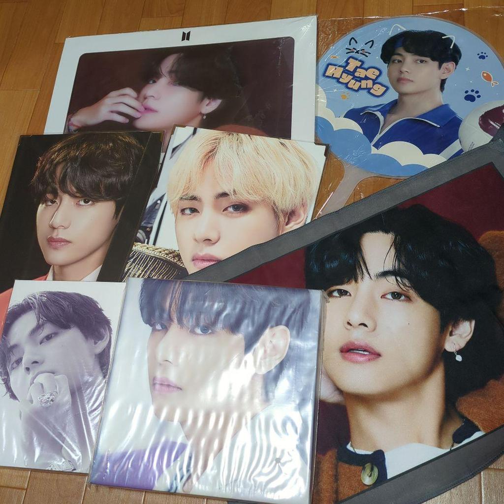 [USED] BTS V Tae Lenticular Premium Photo Photo Canvas