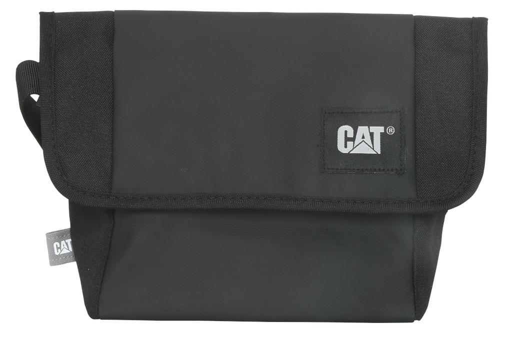 Caterpillar Detroit Courier Bag, Unisex schwarze Tasche