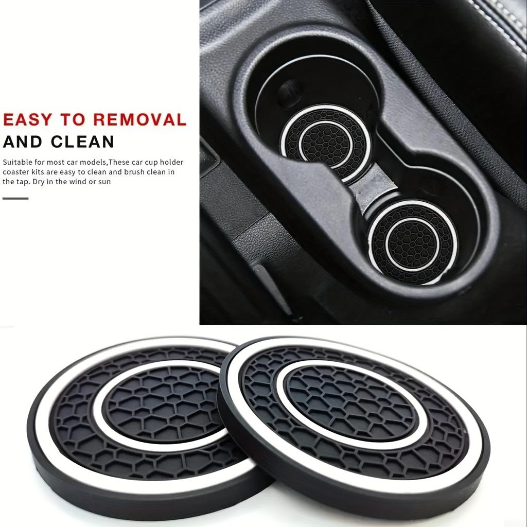 2-Pack, advanced central controller | Anti-skid and dustproof, red and black color scheme design - perfectly protect the car interior
