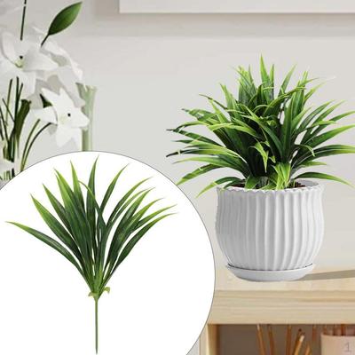 Artificial Grass Plant Shrub Home Decor Fake Tall Faux Greenery for Pots