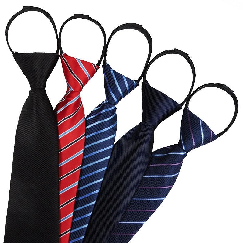 Lazy Zipper Tie for Men Formal Business Professional Tie