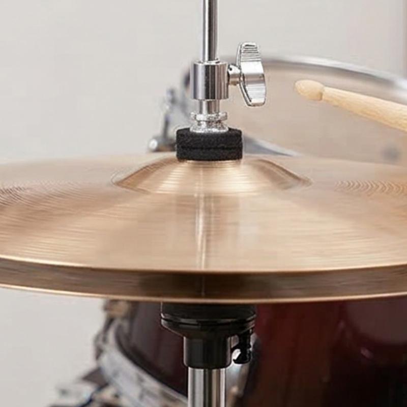 Pack Of 10 Quality Plastic Drum Felt Bottom Covers Replacement Set For Enhanced Vibration Dampening And Great Stability