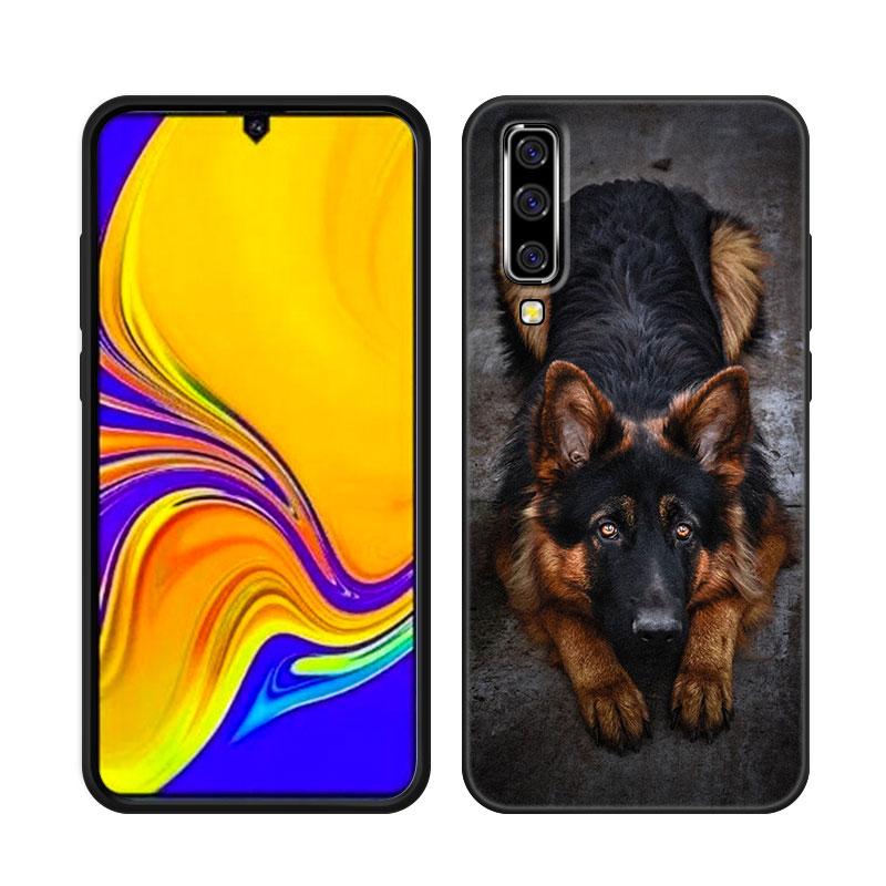 German Shepherd Dog Phone Case For Samsung A13 A22 A24 A32 A23 A25 A34 A35 A52S A53 A54 A55 A73 A12 A14 A15 A31 A33 A50 A51 A72