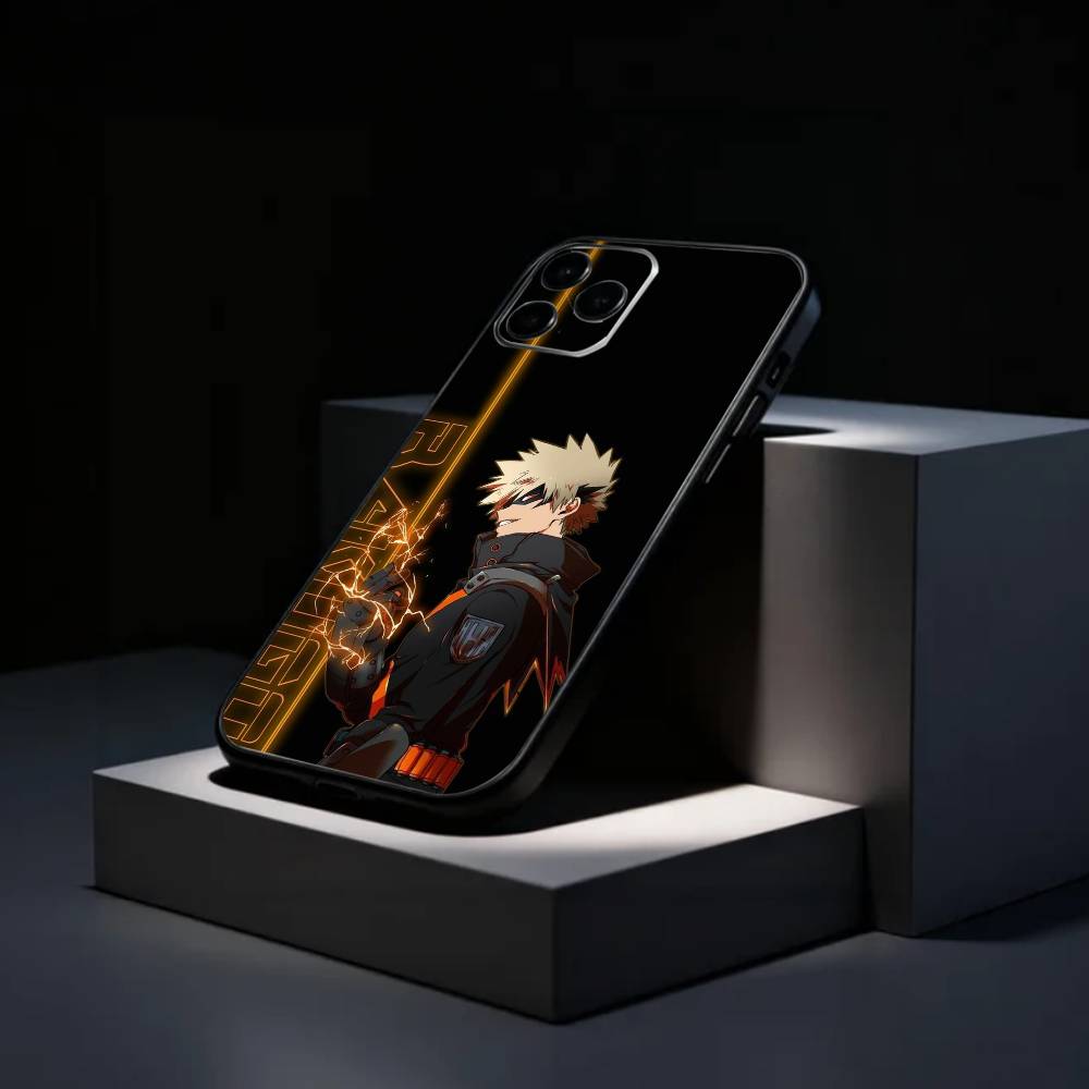 B-Bakugo My Hero Academia   Phone Case Silicone Soft For IPhone 17 16 15 14 13 12 11 X XR Plus Pro Max Plus