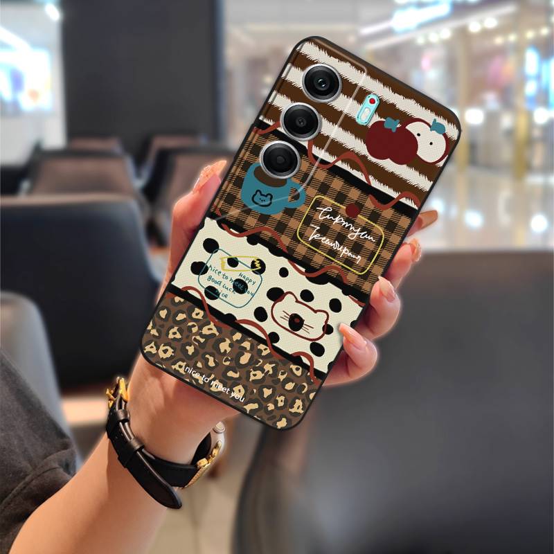 Phone Pouch Full Wrap Phone Case For Tecno Camon40 Pro 4G/5G/CM6/CM7 Dirt-resistant Anti-knock Cute TPU Silicone Durable