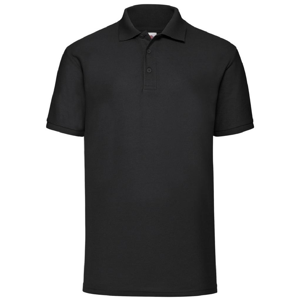FRUIT OF THE LOOM Mens 65/35 Pique Short Sleeve Polo Shirt
