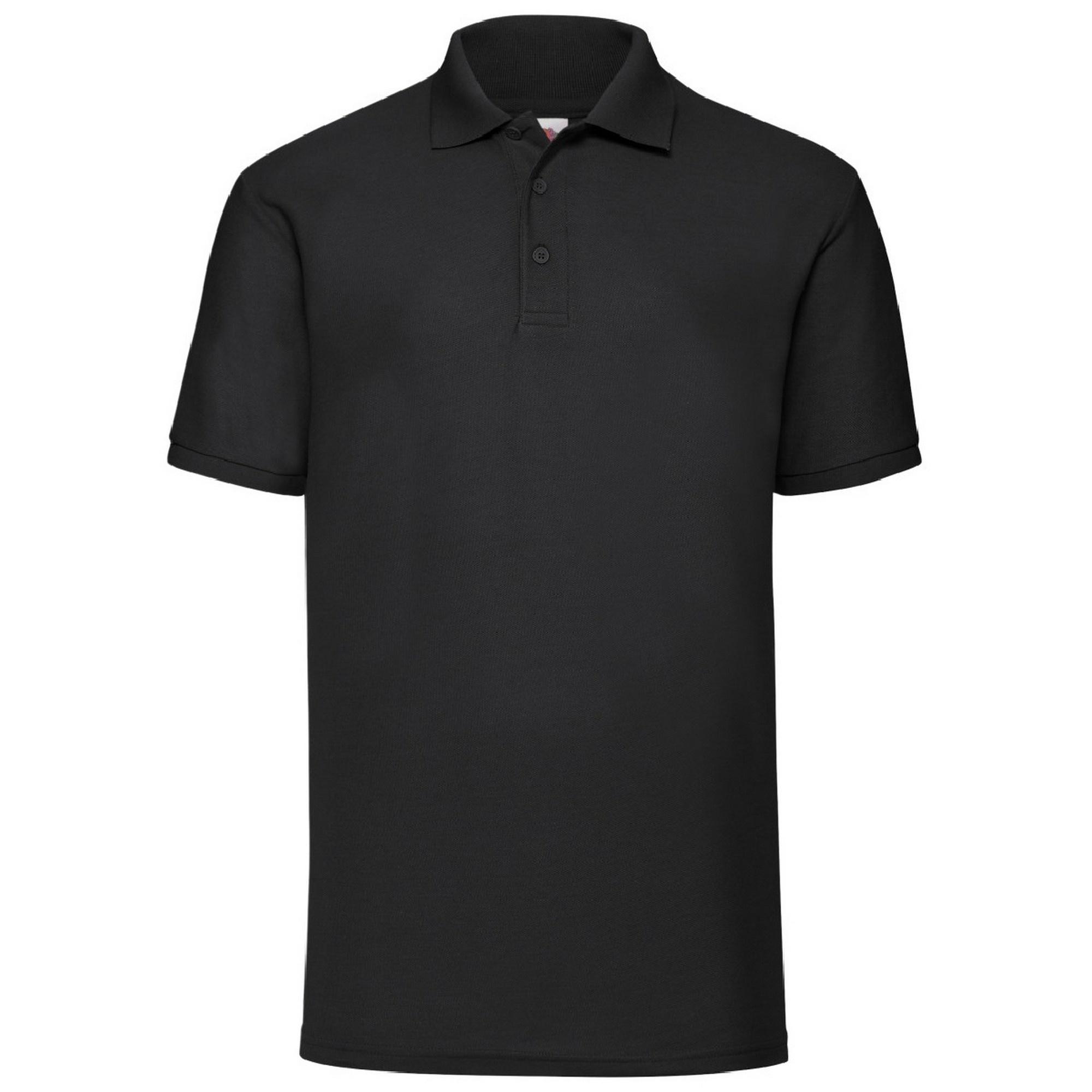 Fruit Of The Loom Heren 65/35 piqué poloshirt met korte mouwen M