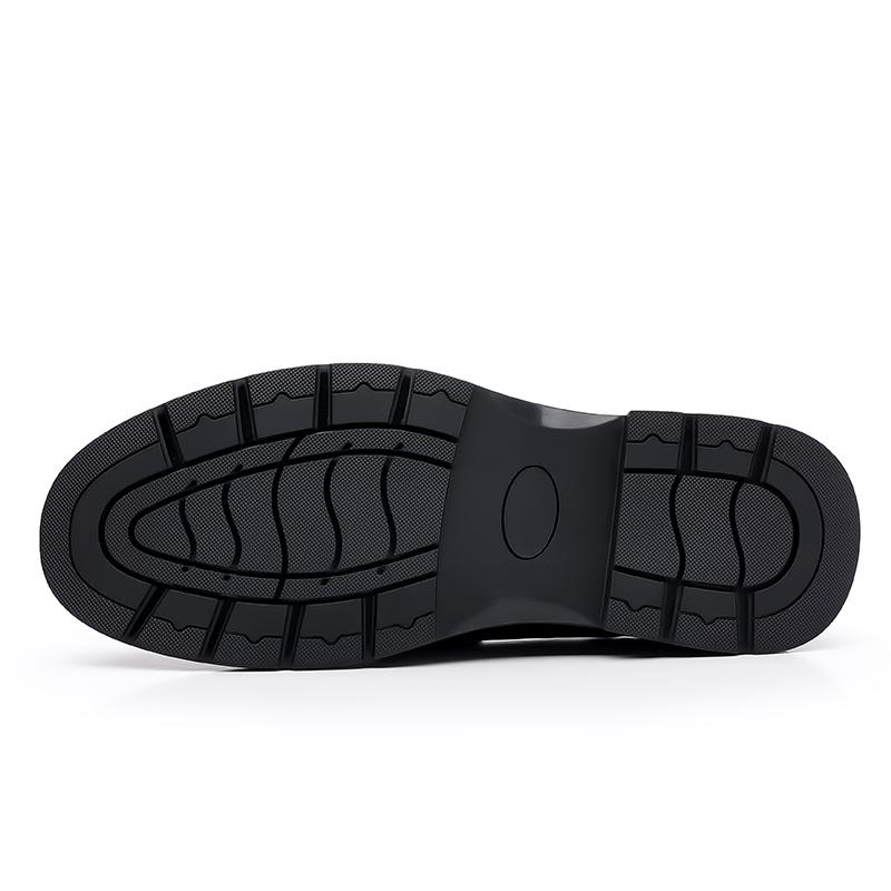 Business Casual Leather Shoes Men Shoes Retro Moccasins Men Flats Shoes