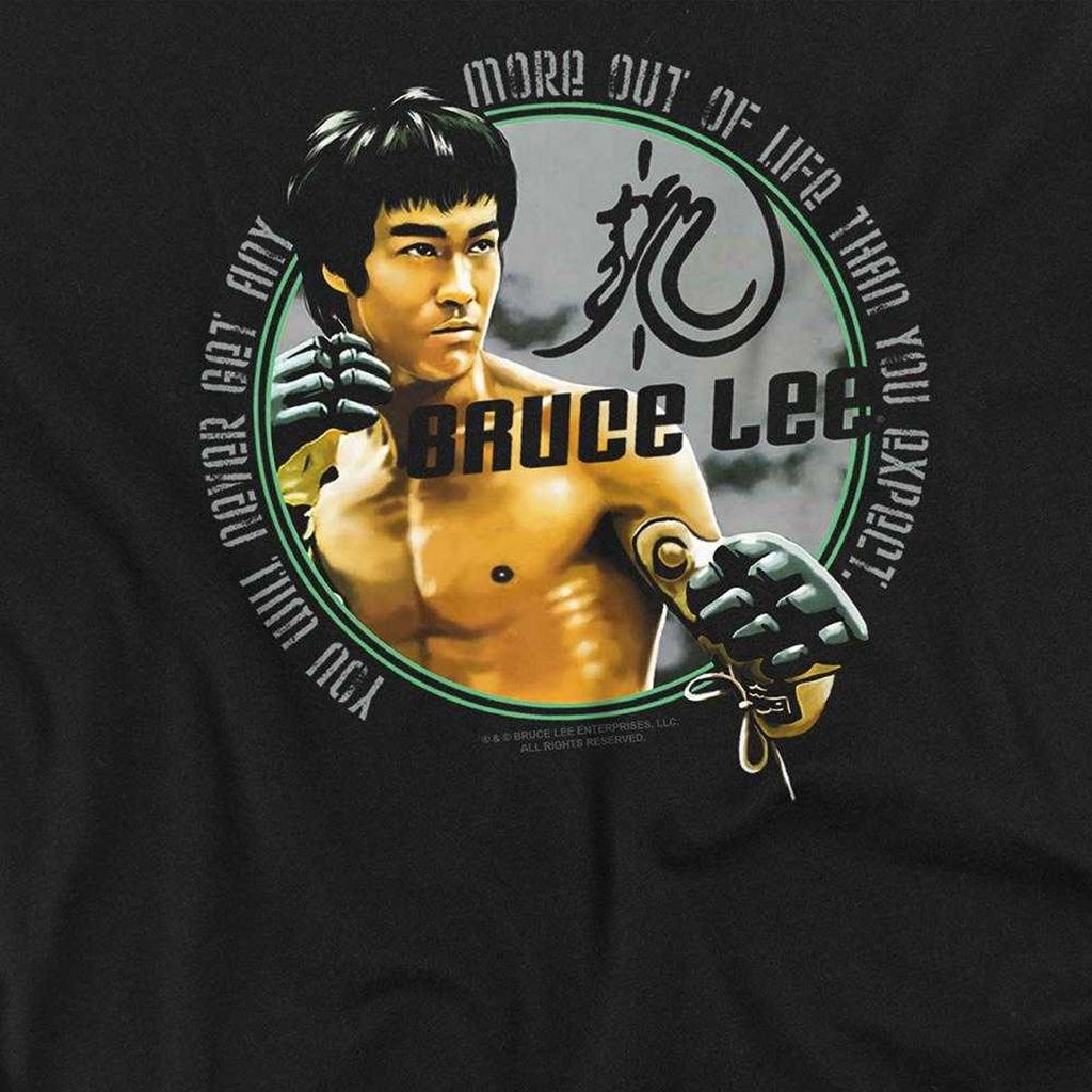 Bruce Lee Unisex Adult Expectations Long-Sleeved T-Shirt