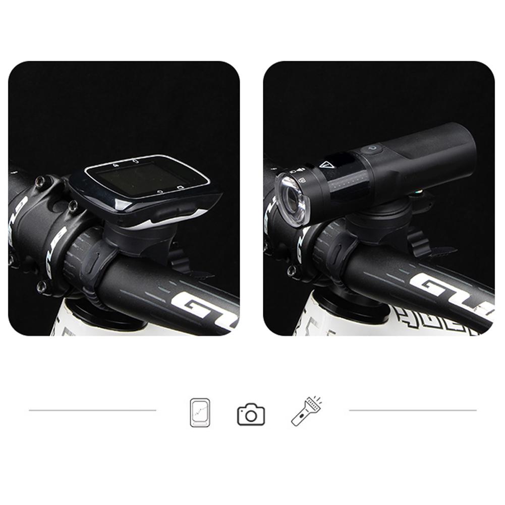 1Pcs 2Pcs Universal Handlebar Bike Computer Mount Road Bike Mount Anti-Slip Suitable for Garmin Varia Radar Tail Light Rotatable Mount